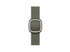 42 mm Armband mit Moderner Schließee Silbergrau - Medium