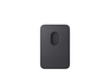iPhone Feingewebe Wallet mit MagSafe – Schwarz