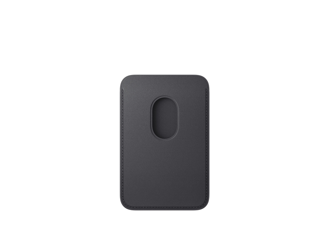 iPhone Feingewebe Wallet mit MagSafe – Schwarz