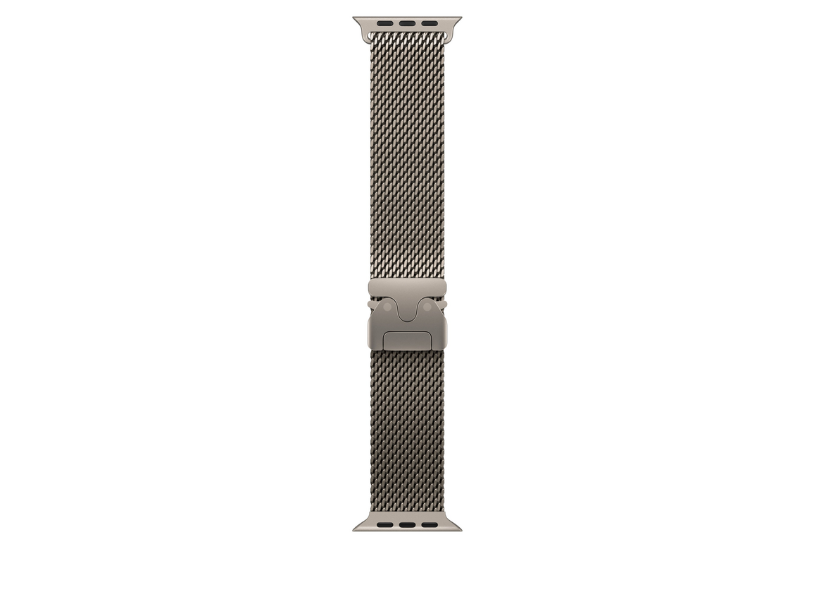 49 mm Milanaise Armband Titan Natur – M