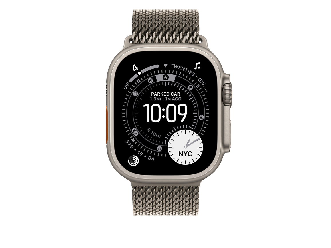 49 mm Milanaise Armband Titan Natur – L