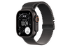 49mm Schwarzes Titan Milanaise Loop - Medium