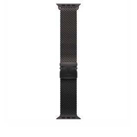 49 mm Milanaise Armband Titan Schwarz – L