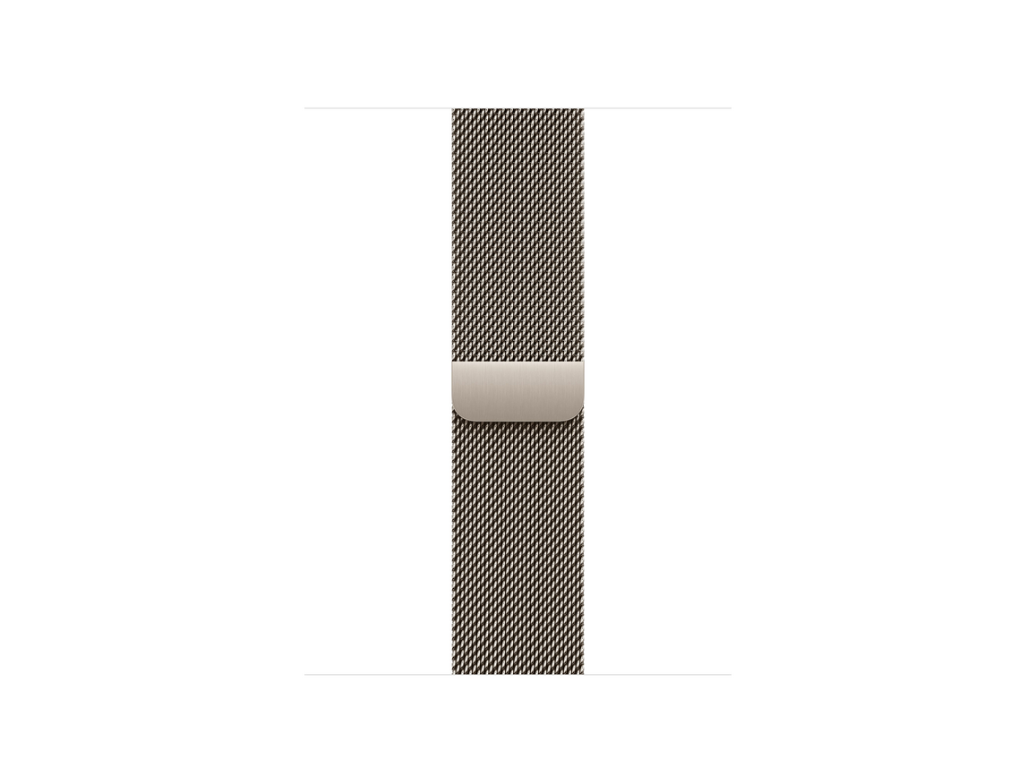 40 mm Milanaise Armband Natur