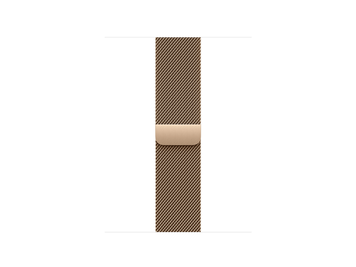 40 mm Milanaise Armband Gold