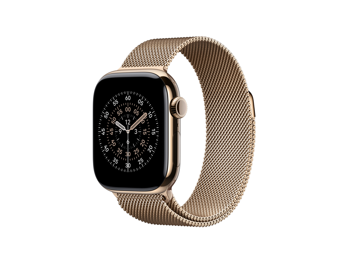 40 mm Milanaise Armband Gold