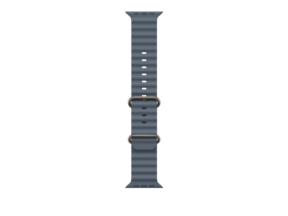 49 mm Ocean Armband Maritimblau - Titan Natur