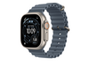 49 mm Ocean Armband Maritimblau - Titan Natur