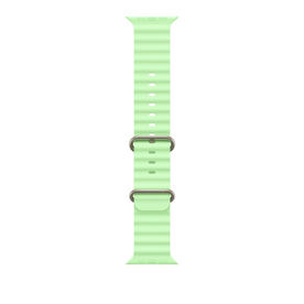 49 mm Ocean Armband Neongrün - Titan Natur
