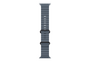 49 mm Ocean Armband Maritimblau - Titan Schwarz