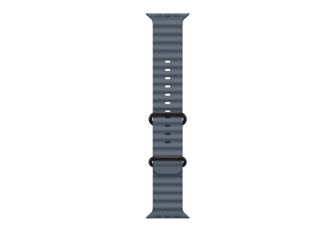 49 mm Ocean Armband Maritimblau - Titan Schwarz