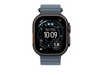 49 mm Ocean Armband Maritimblau - Titan Schwarz