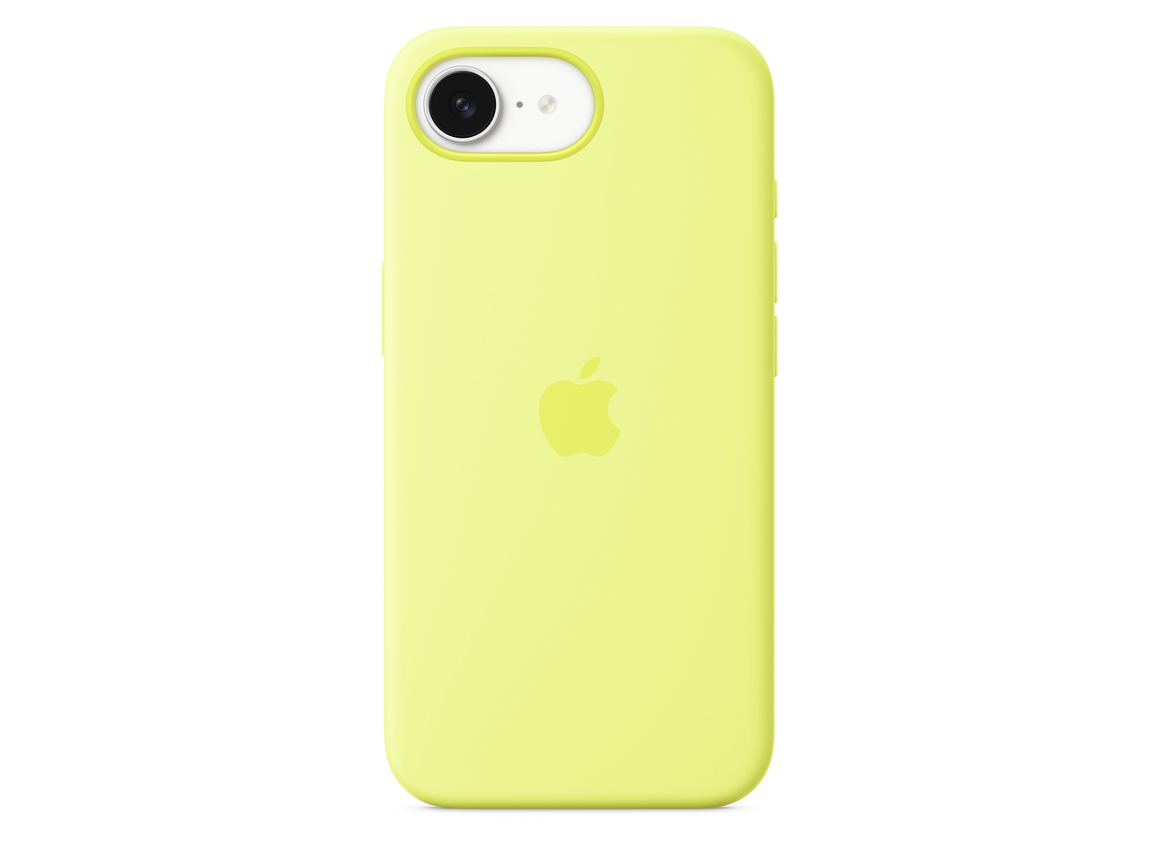 iPhone 16e Silikon Case – Neongelb