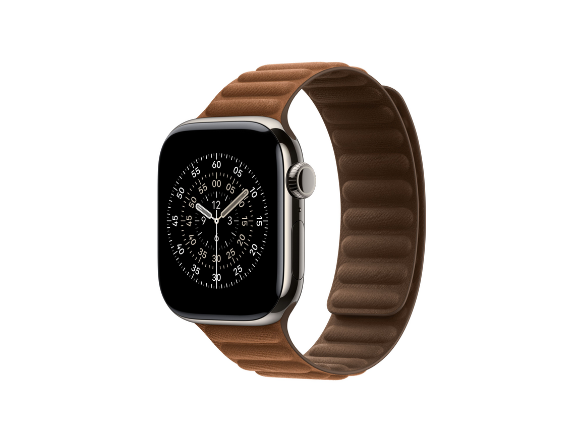 42 mm Armband mit Magnetverschluss Karamell - S/M