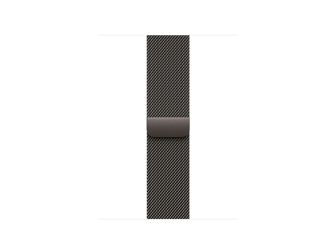 40 mm Milanaise Armband Schiefer