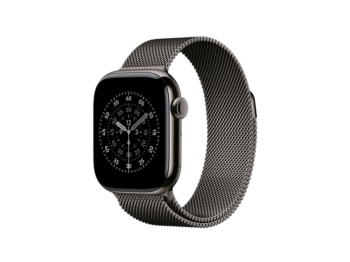 40 mm Milanaise Armband Schiefer