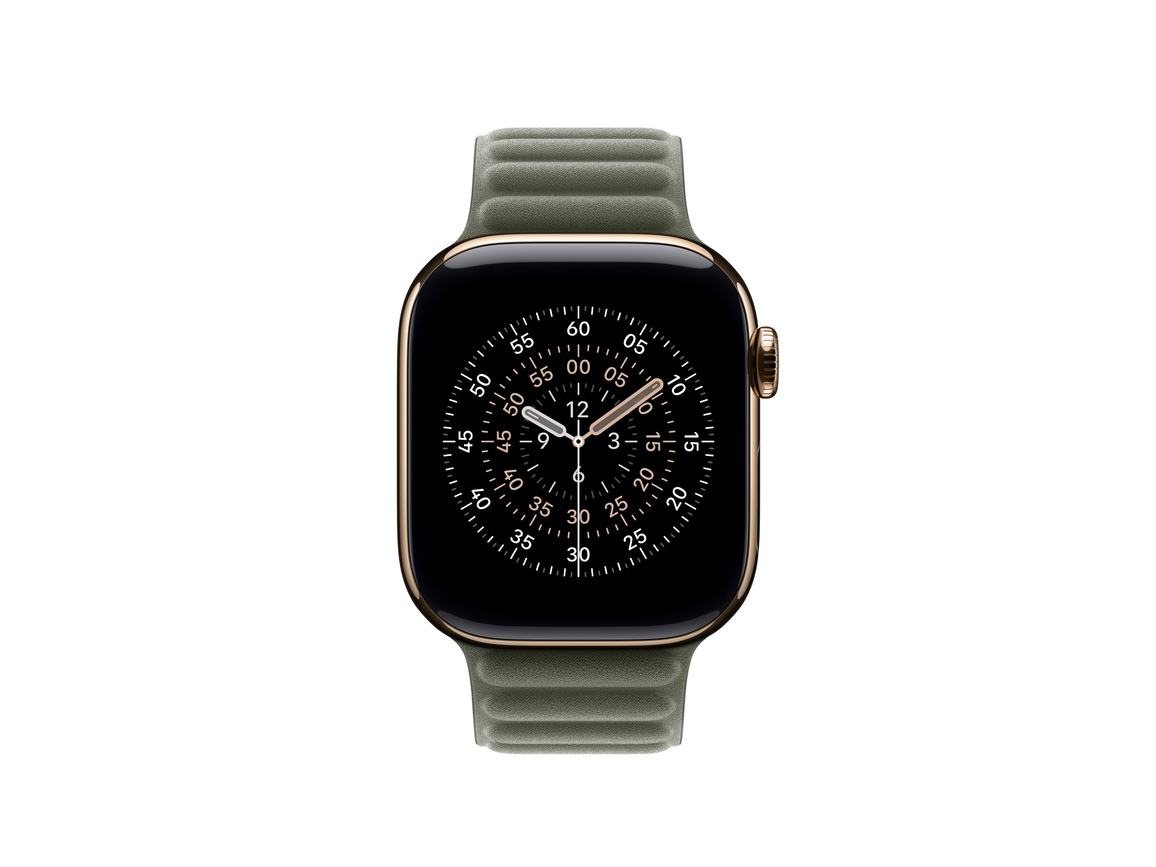 42 mm Armband mit Magnetverschluss Silbergrau - M/L