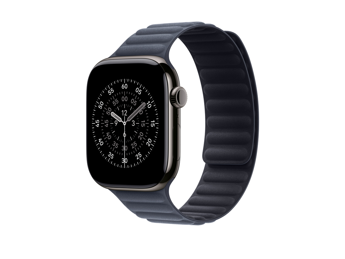 46 mm Armband mit Magnetverschluss Navy - M/L