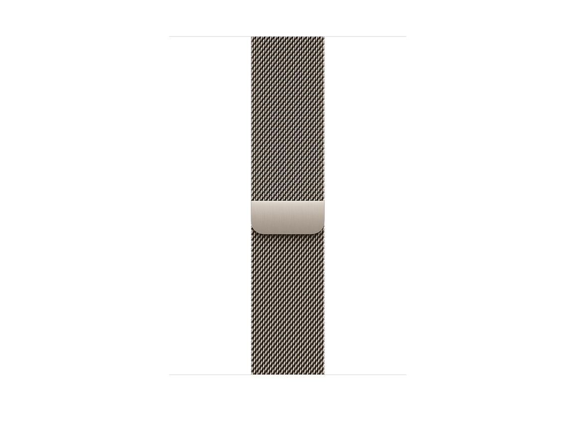 46 mm Milanaise Armband Natur – M/L