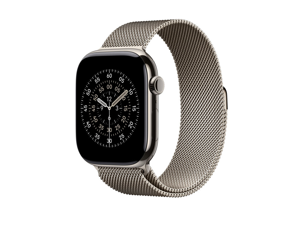 46 mm Milanaise Armband Natur – M/L