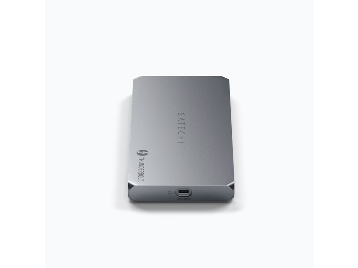 Satechi Thunderbolt 4 Docking Station mit Display Link, silber