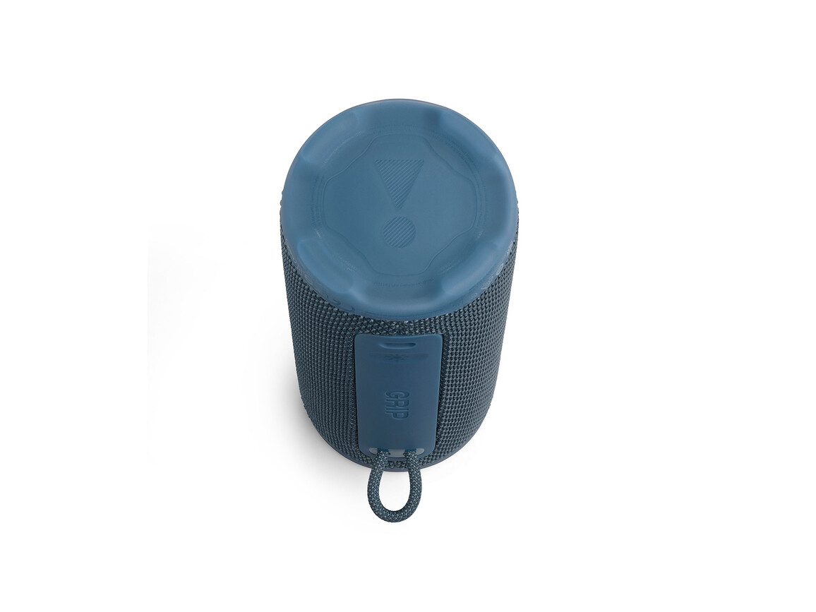 JBL Grip, kompakter Bluetooth-Lautsprecher, blau