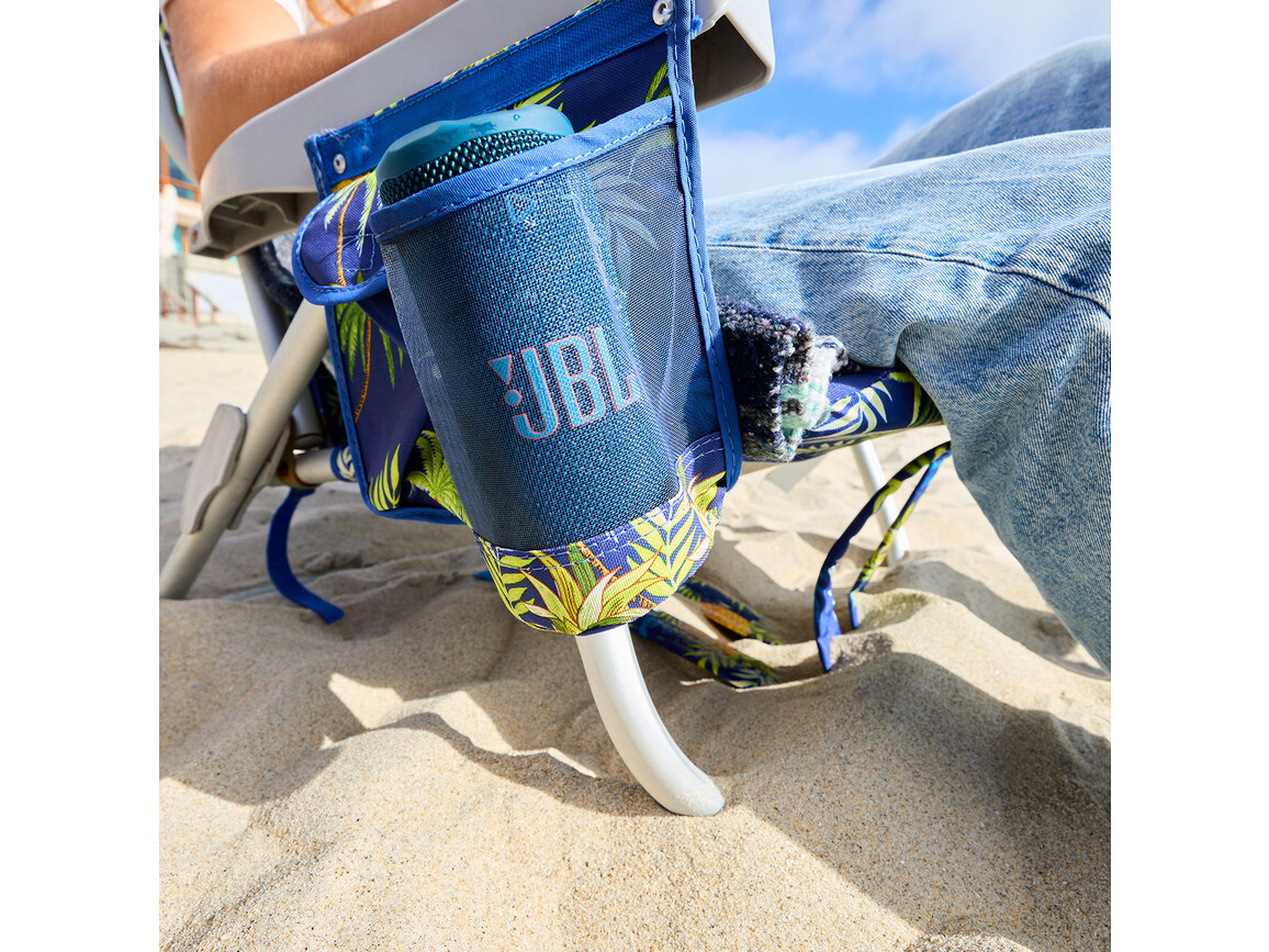JBL Grip, kompakter Bluetooth-Lautsprecher, blau