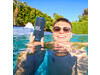 JBL Grip, kompakter Bluetooth-Lautsprecher, blau