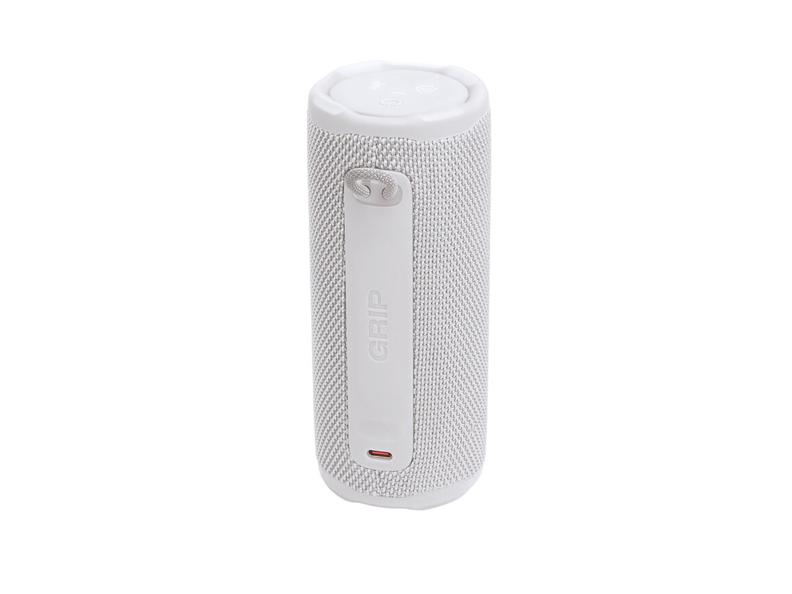 JBL Grip, kompakter Bluetooth-Lautsprecher, weiss