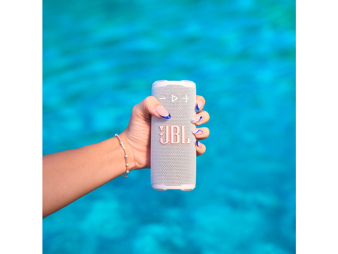JBL Grip, kompakter Bluetooth-Lautsprecher, weiss