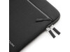 Trunk Textile Neopren Sleeve gerippt für MacBook Air/MacBook Pro 15&quot; mit Tasche, schwarz
