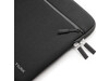 Trunk Textile Neopren Sleeve gerippt für MacBook Air/MacBook Pro 13" mit Tasche, schwarz