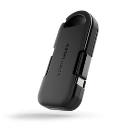 Vonmählen Evergreen Go kompakte Powerbank, 1.000 mAh, schwarz