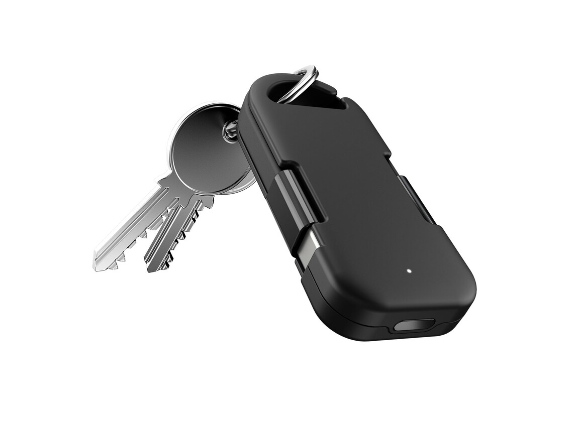 Vonmählen Evergreen Go kompakte Powerbank, 1.000 mAh, schwarz