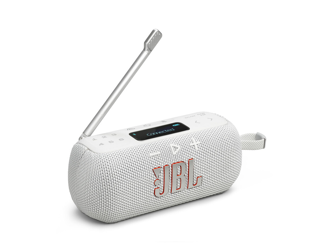 JBL Tuner 3, Bluetooth-Lautsprecher mit Radio, weiss