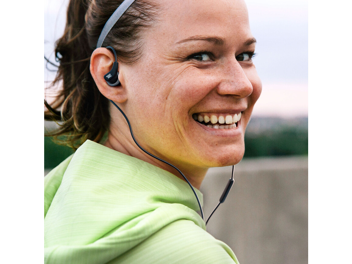JBL Endurance RUN 3C, In-Ear-Sport-Kopfhörer mit Kabel, schwarz