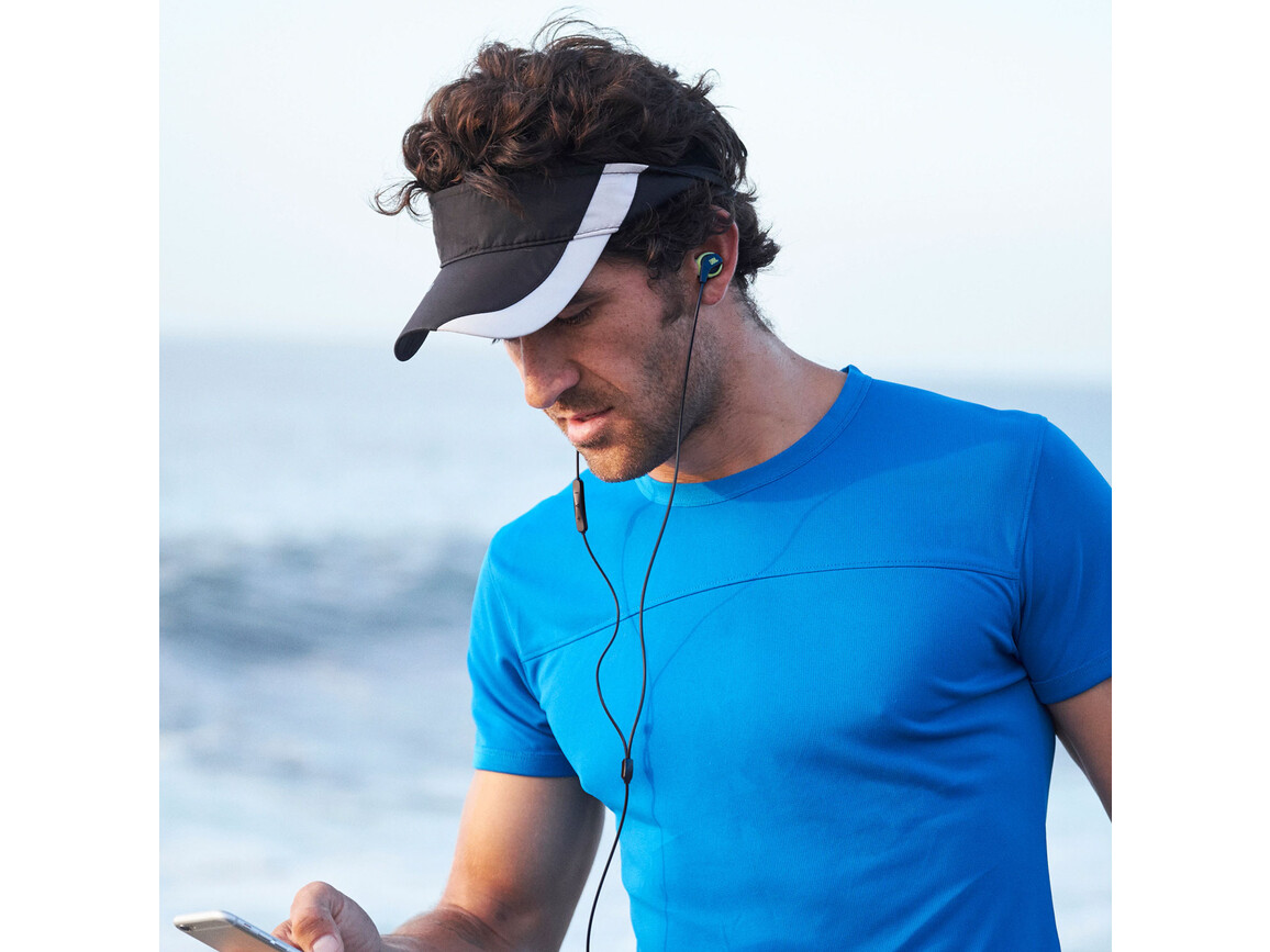 JBL Endurance RUN 3C, In-Ear-Sport-Kopfhörer mit Kabel, schwarz