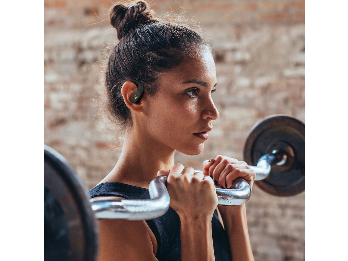JBL Endurance Zone, Open-Ear-Sport-Kopfhörer, schwarz-gelb