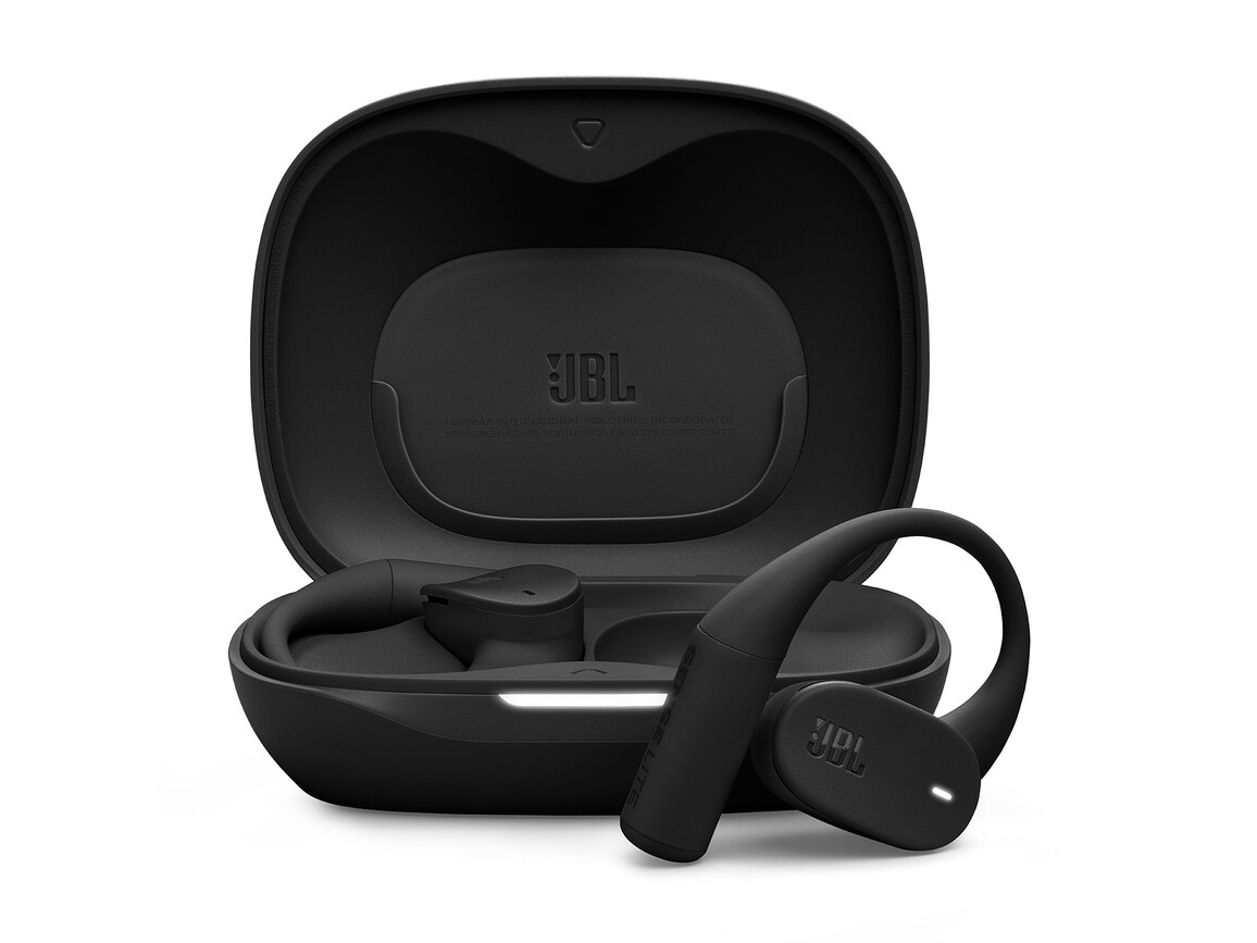 JBL Sense Lite, kabelloser Open-Ear-Kopfhörer, schwarz