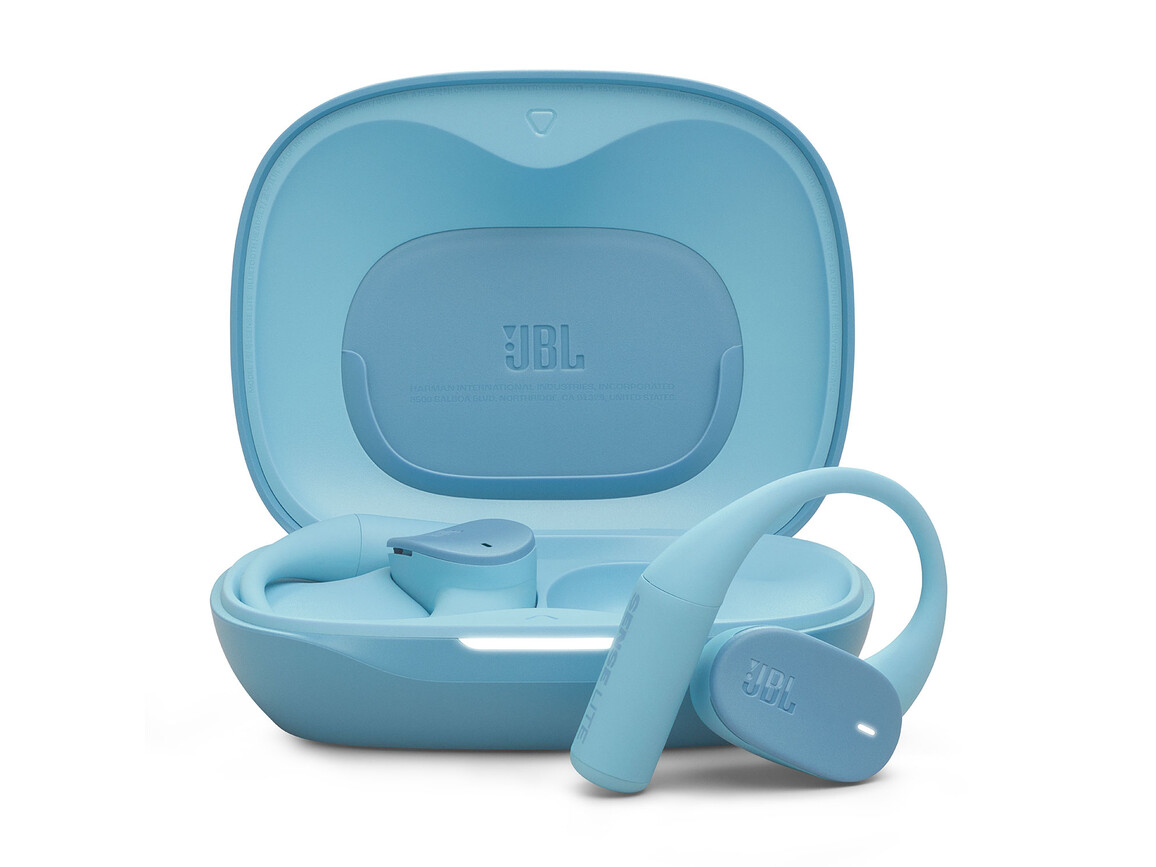 JBL Sense Lite, kabelloser Open-Ear-Kopfhörer, blau