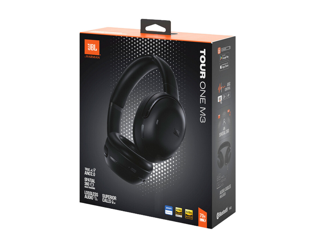 JBL Tour One M3 Over-Ear Kopfhörer, schwarz
