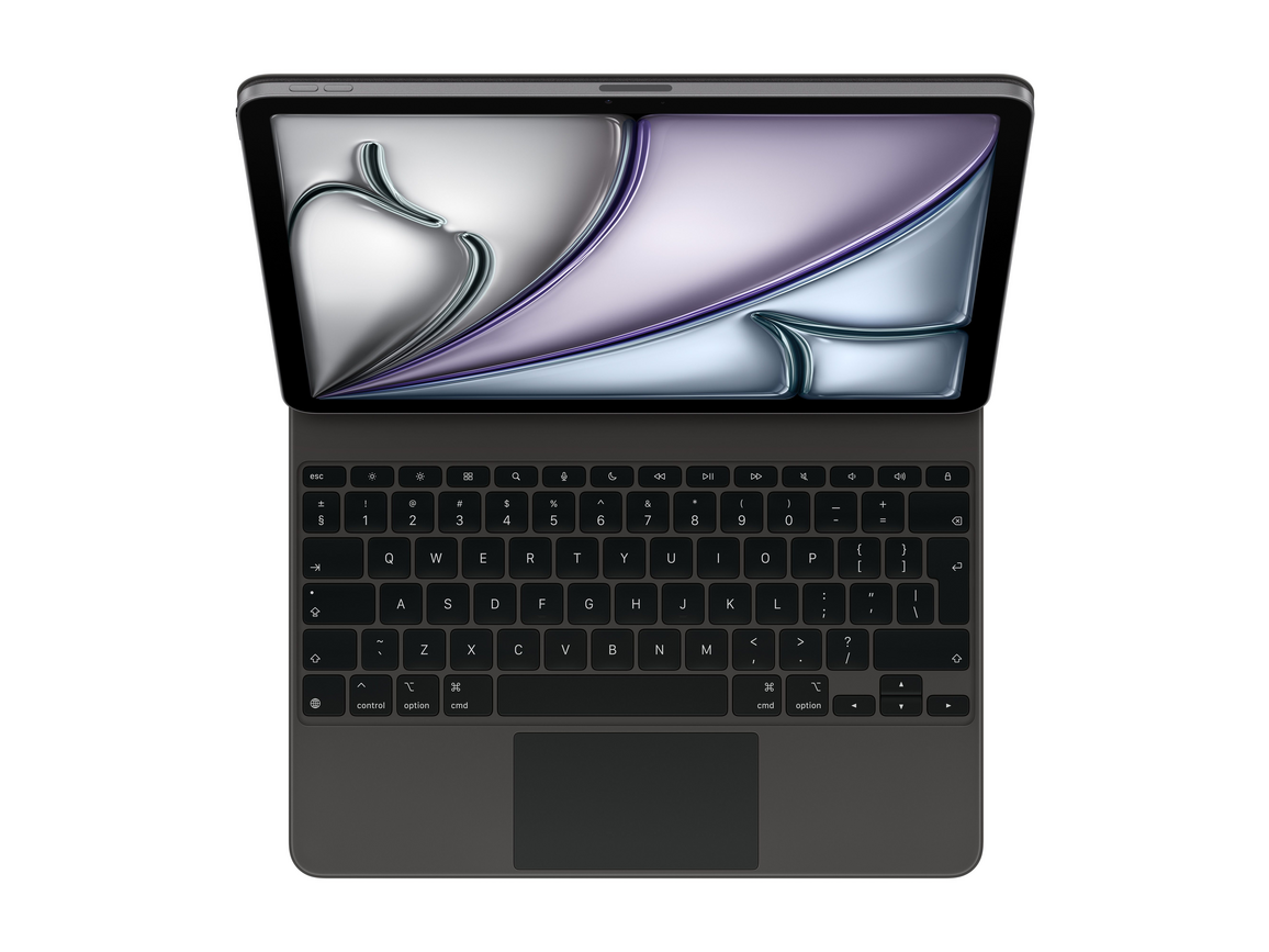 Magic Keyboard für iPad Air 13&quot; (M3) Internationales Englisch, Schwarz