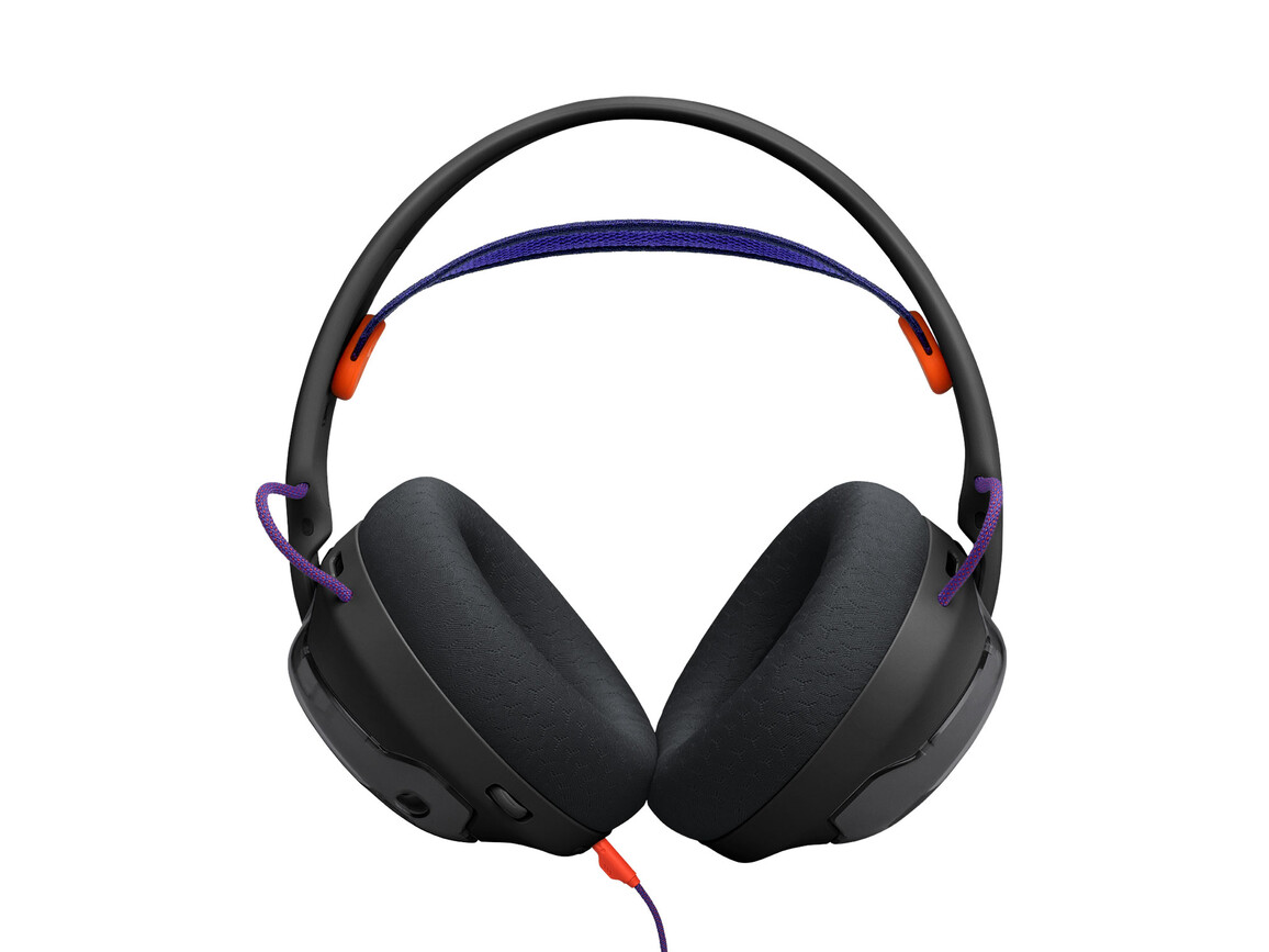 JBL Quantum 250, Kabelgebundenes Over-Ear-Gaming-Headset, schwarz