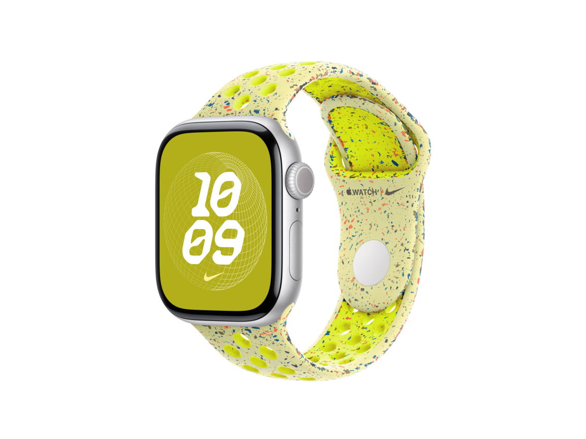 Apple Watch 42mm Nike Sportarmband, volt splash - S/M