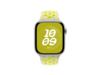 Apple Watch 42mm Nike Sportarmband, volt splash - S/M