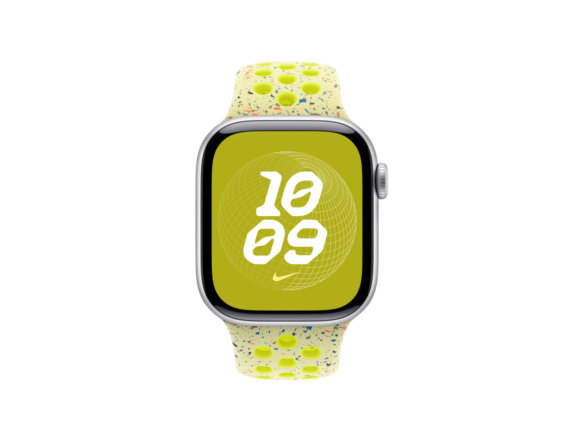 Apple Watch 42mm Nike Sportarmband, volt splash - S/M