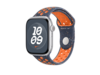 Apple Watch 46mm Nike Sportarmband, blue flame - M/L