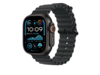 Apple Watch 49mm Ocean-Armband, schwarz - Gehäusefarbe schwarz