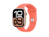 Apple Watch 46mm Sportarmband, mandarine - M/L