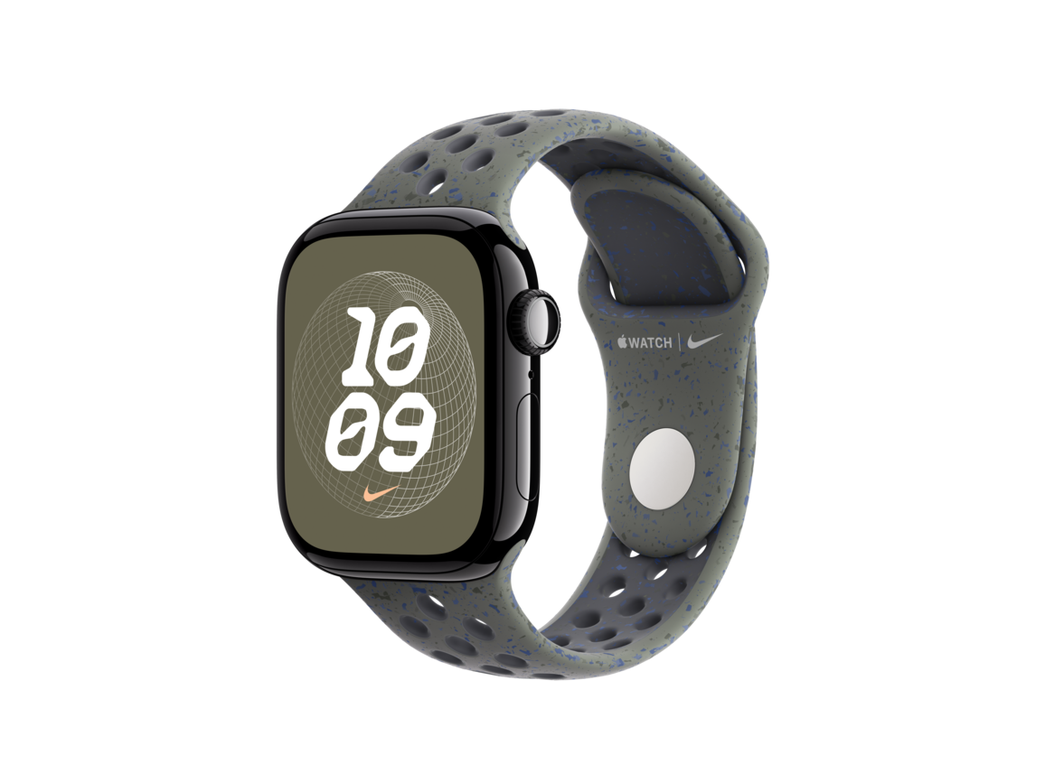 Apple Watch 40mm Nike Sportarmband, cargo khaki - M/L
